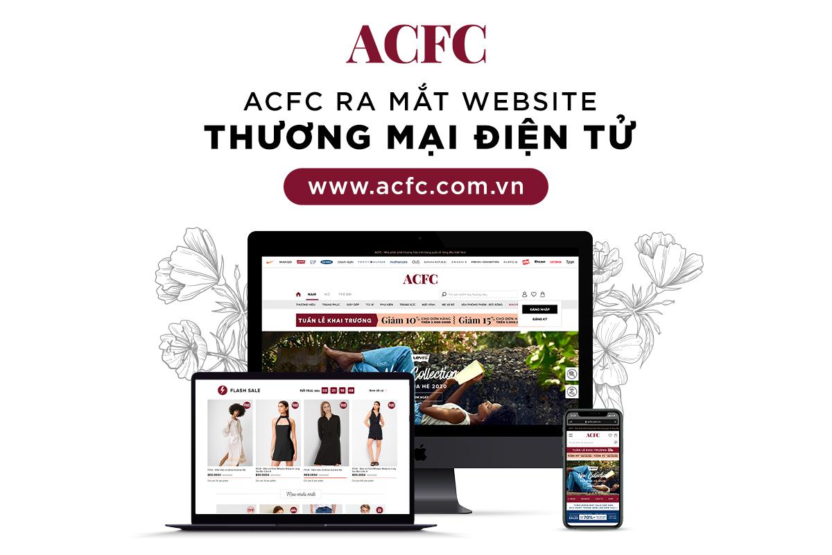 ACFC giới thiệu trang thương mại điện tử