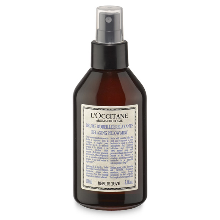 L’occitane Relaxing Pillow Mist cho da dầu