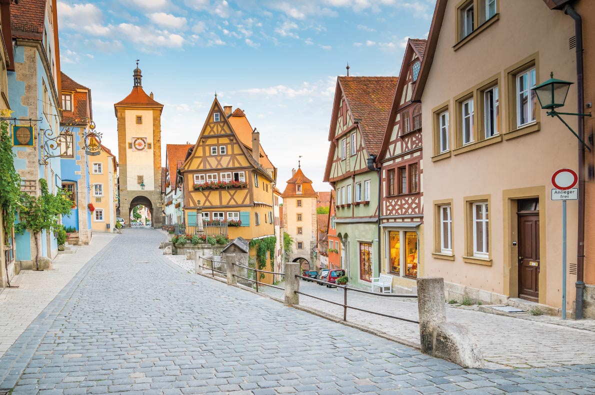 châu âu Rothenburg-ob-der-Tauber - Đức