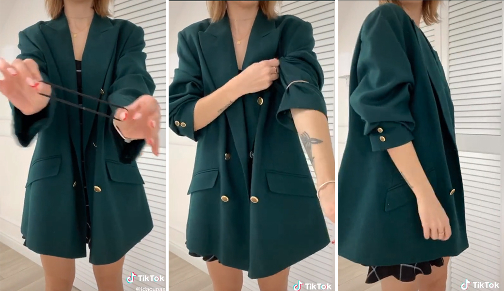 Mặc đẹp với blazer oversized