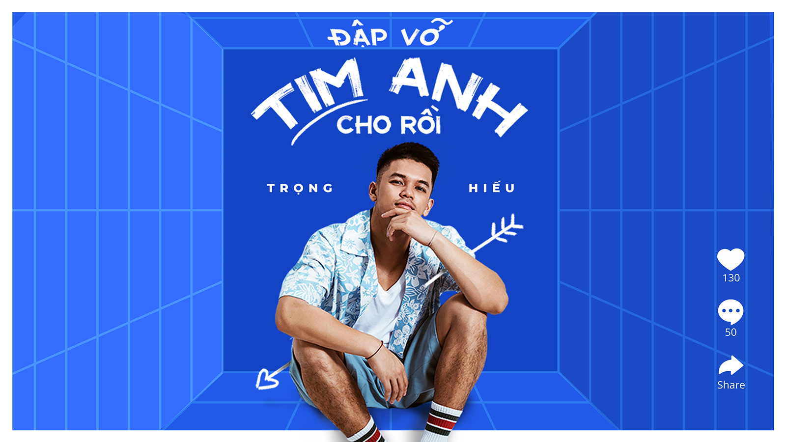 Trọng Hiếu với MV Đập vỡ tim anh cho rồi