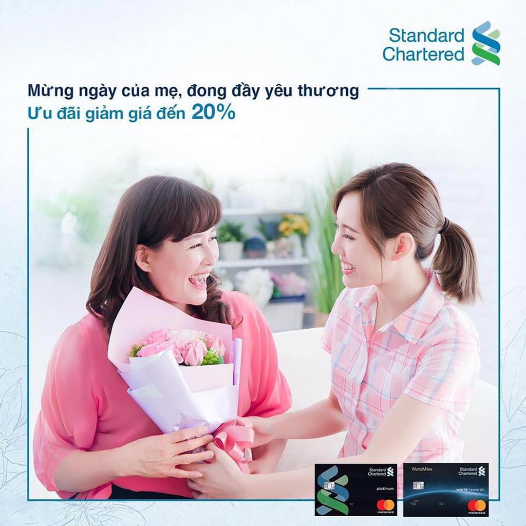 Standard Chartered ưu đãi ngày của mẹ