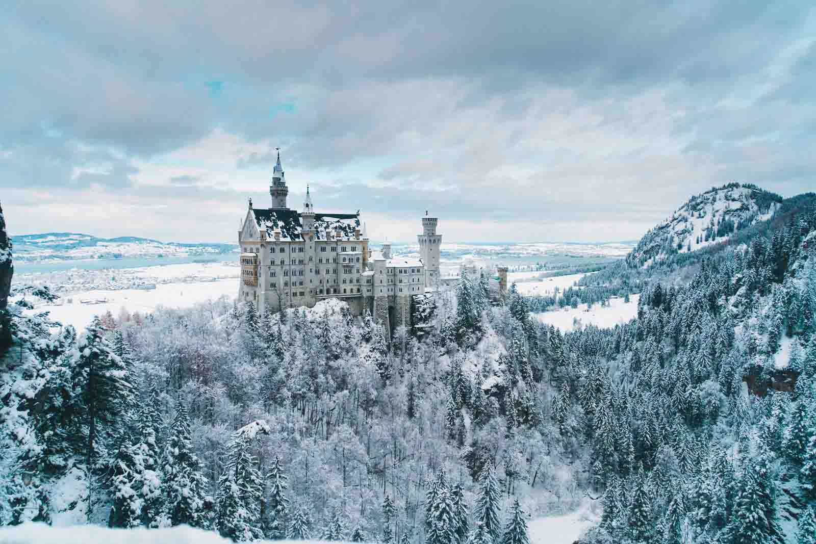 địa điểm lâu đài neuschwanstein