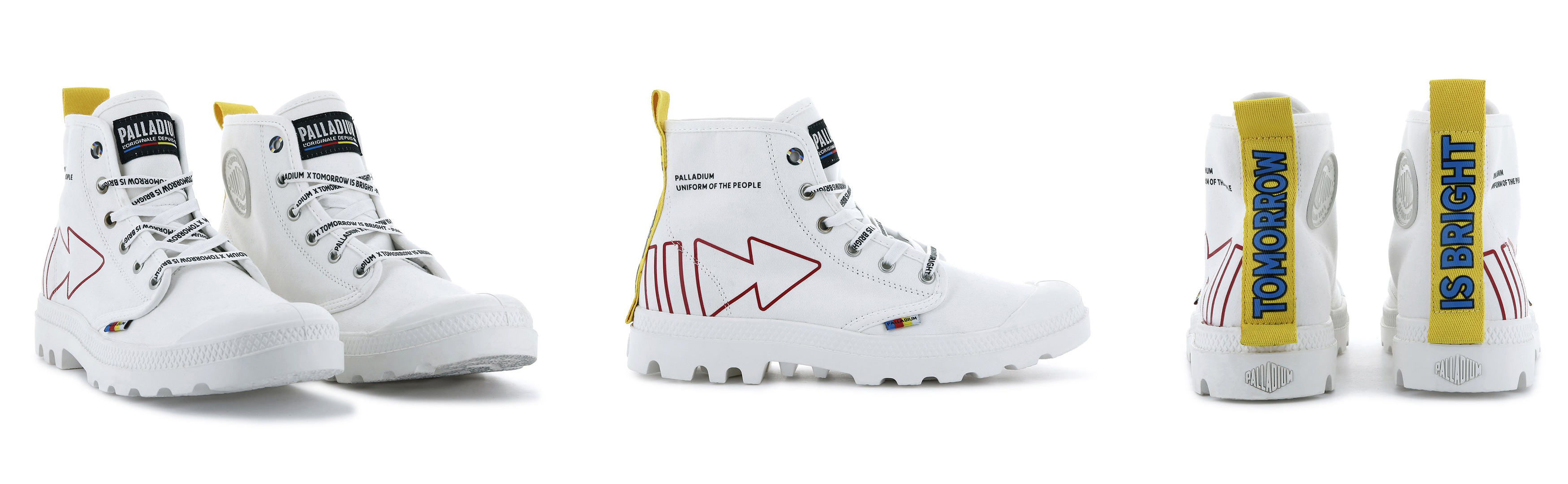 Palladium Pampa Dare Rew FWD cùng bản phối star white