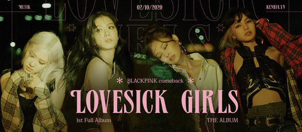 Lovesick-girls của blackpink
