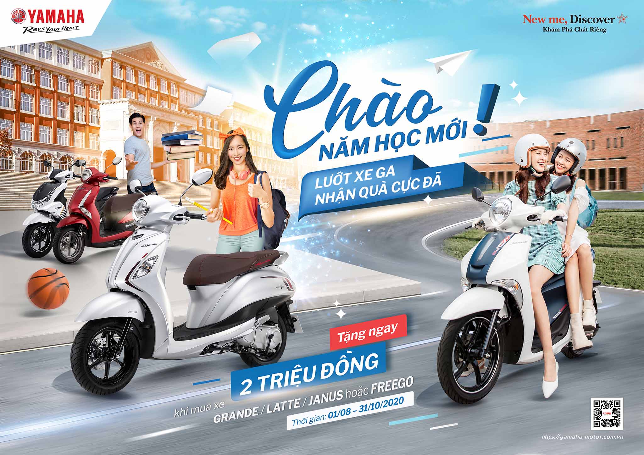 yamaha chào năm học mới