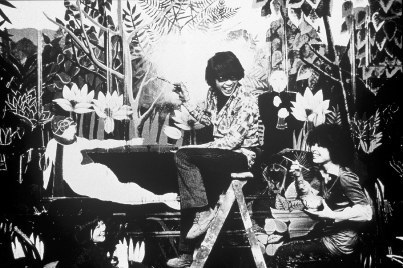 nhà thiết kế kenzo takada tại Galerie Vivienne năm 1970