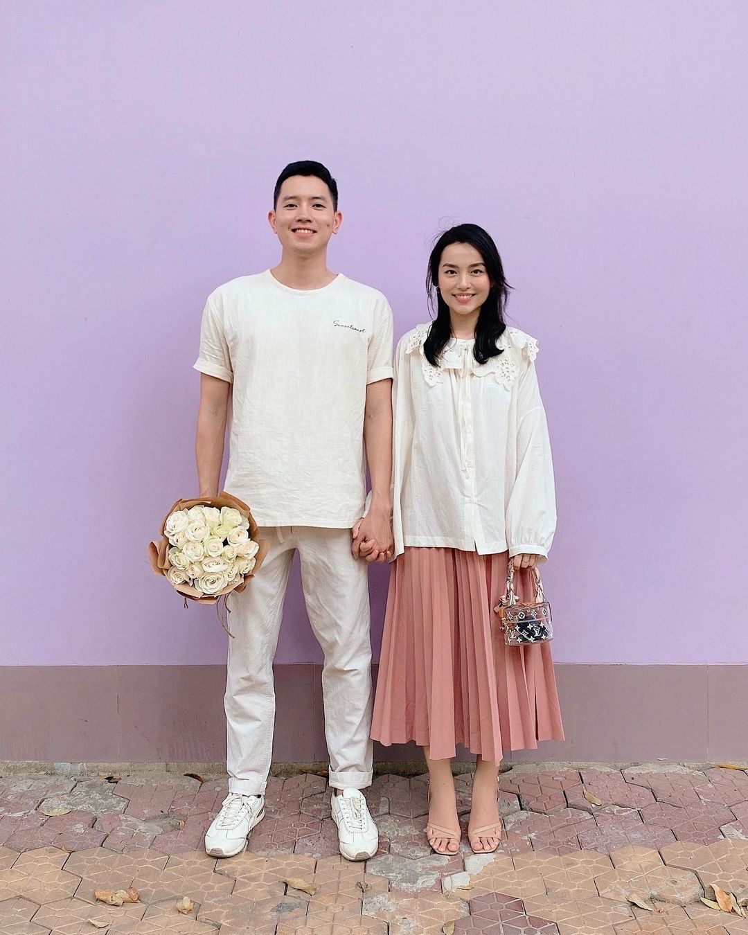 phối màu couple trung tính