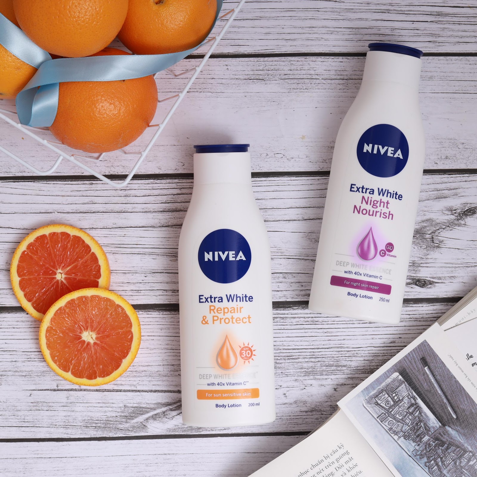 CÓ GÌ ĐẶC BIỆT Ở BỘ ĐÔI DƯỠNG THỂ DƯỠNG TRẮNG NIVEA NGÀY VÀ ĐÊM