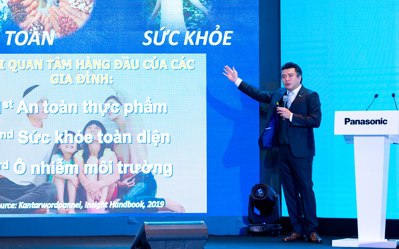 Ông Yoichi Marukawa - Tổng giám đốc Panasonic Việt Nam chia sẻ về định hướng mới của Panasonic trong 50 năm tiếp theo tại thị trường Việt Nam