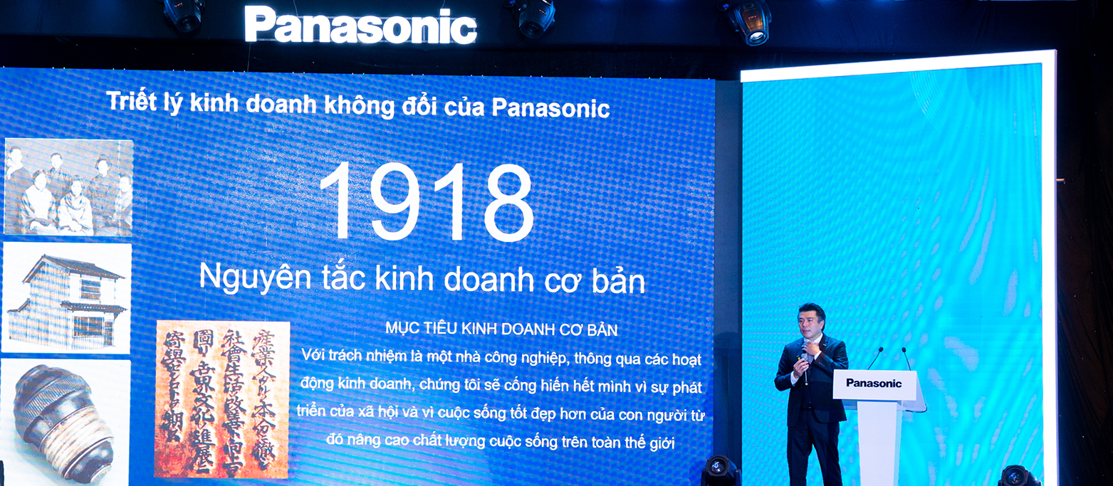 Theo ông Yoichi Marukawa - Tổng giám đốc Panasonic Việt Nam nguyên tắc kinh doanh cần hướng về con người và xã hộiTheo ông Yoichi Marukawa - Tổng giám đốc Panasonic Việt Nam nguyên tắc kinh doanh cần hướng về con người và xã hội