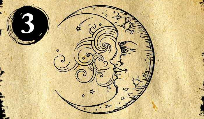 biểu tượng mặt trăng trong bài trắc nghiệm