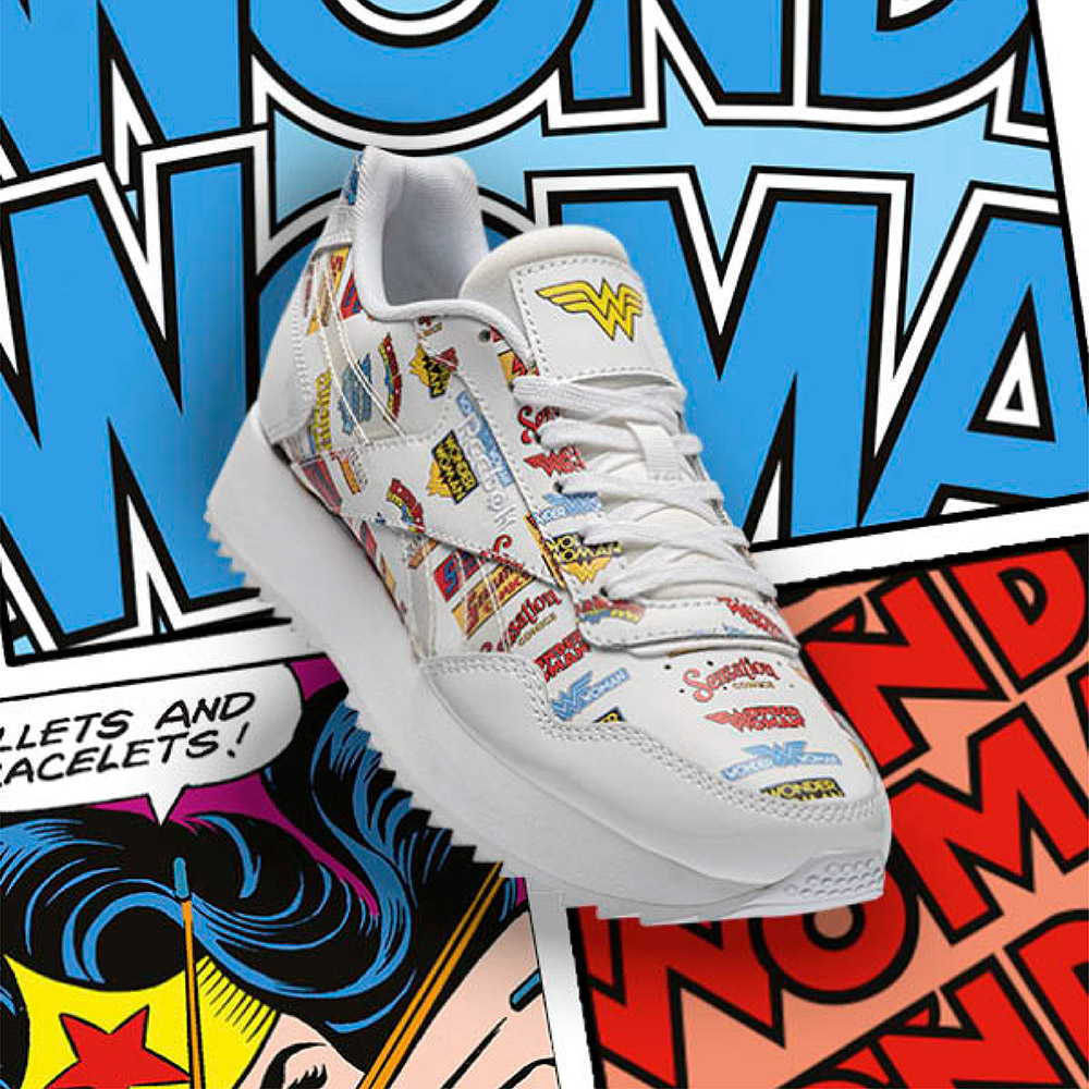 Reebok x wonder woman Glide Ripple Double 