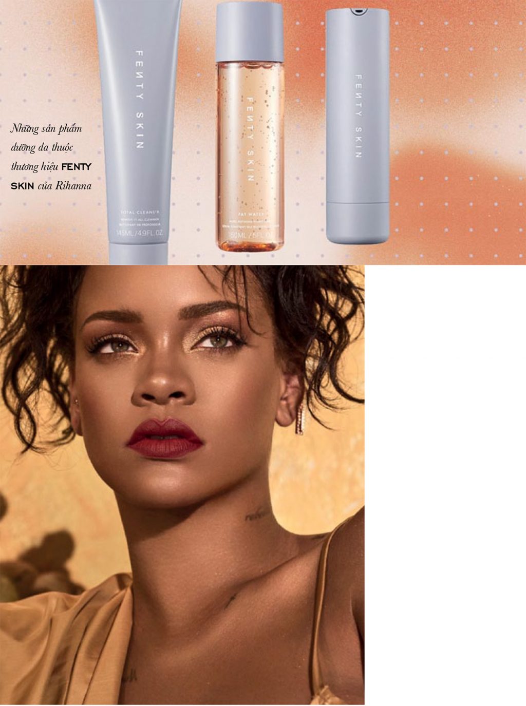 xu hướng mỹ phẩm Fenty Beauty