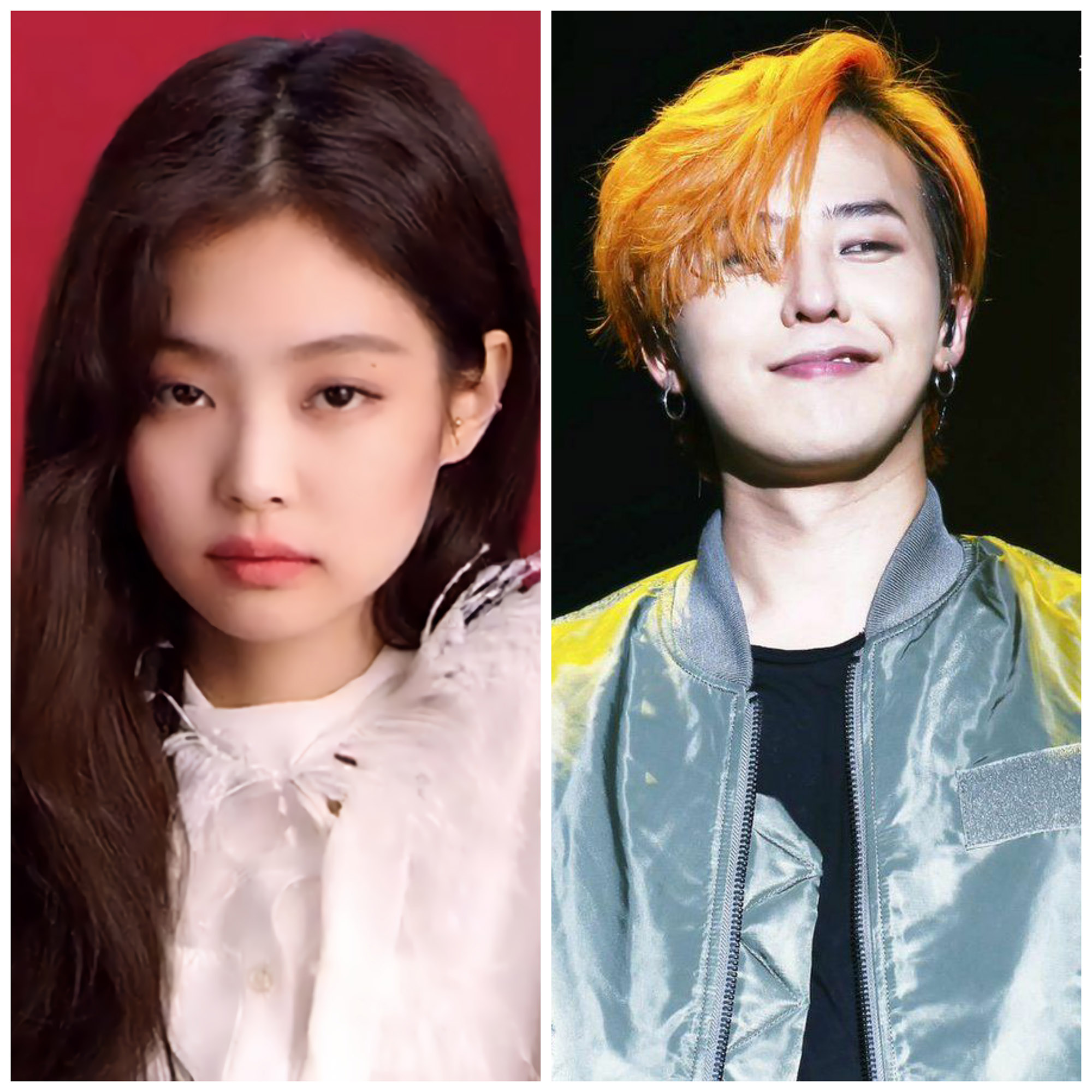 Đo độ xứng đôi của Jennie và G-Dragon