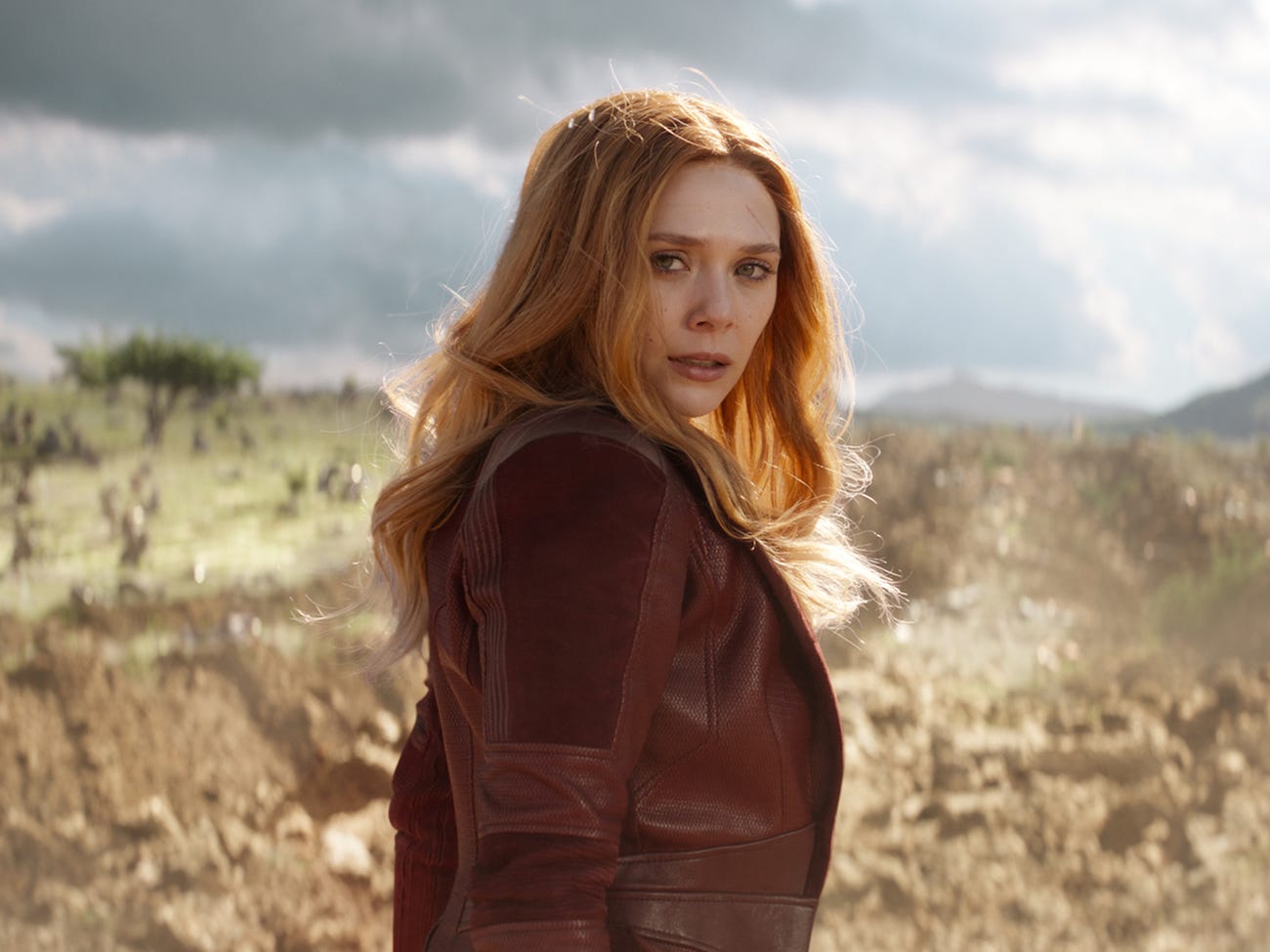 elizabeth olsen tập luyện wandavision