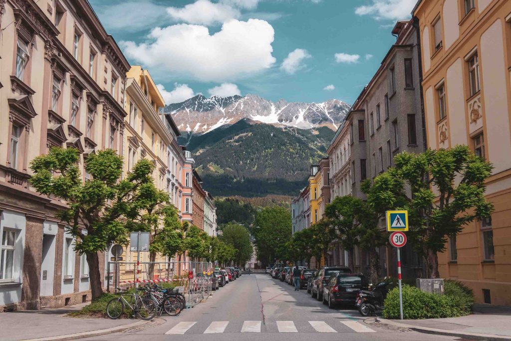 thành phố châu Âu Innsbruck