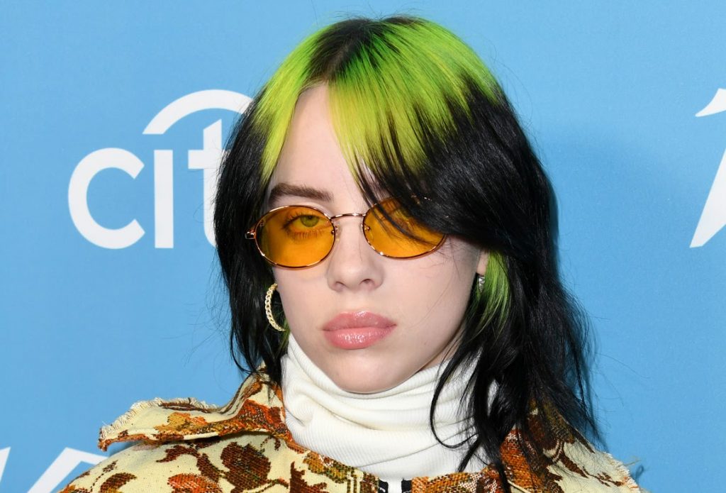 tóc mullet người nổi tiếng Billie Eilish