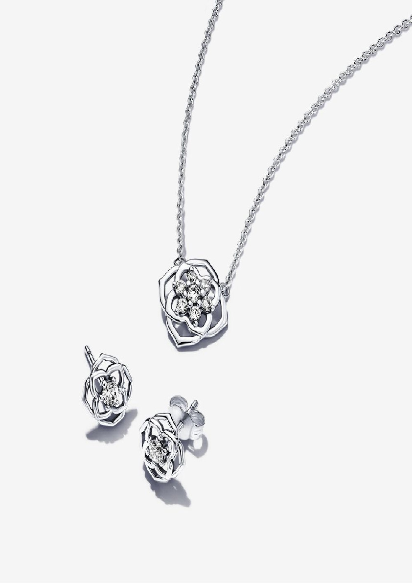 Set trang sức Pandora Rose Petals