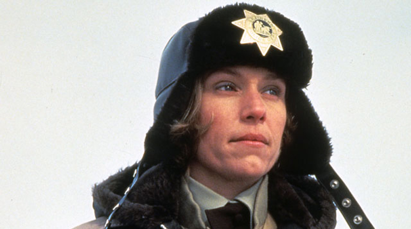 Frances McDormand trong phim điện ảnh Fargo