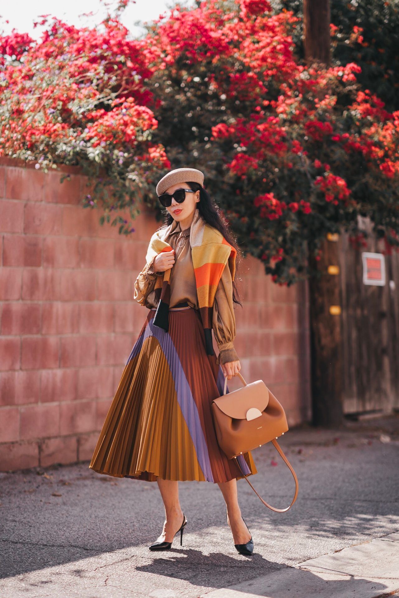 5 best pleated skirt designs that everyone must have 6 Colorful skirts