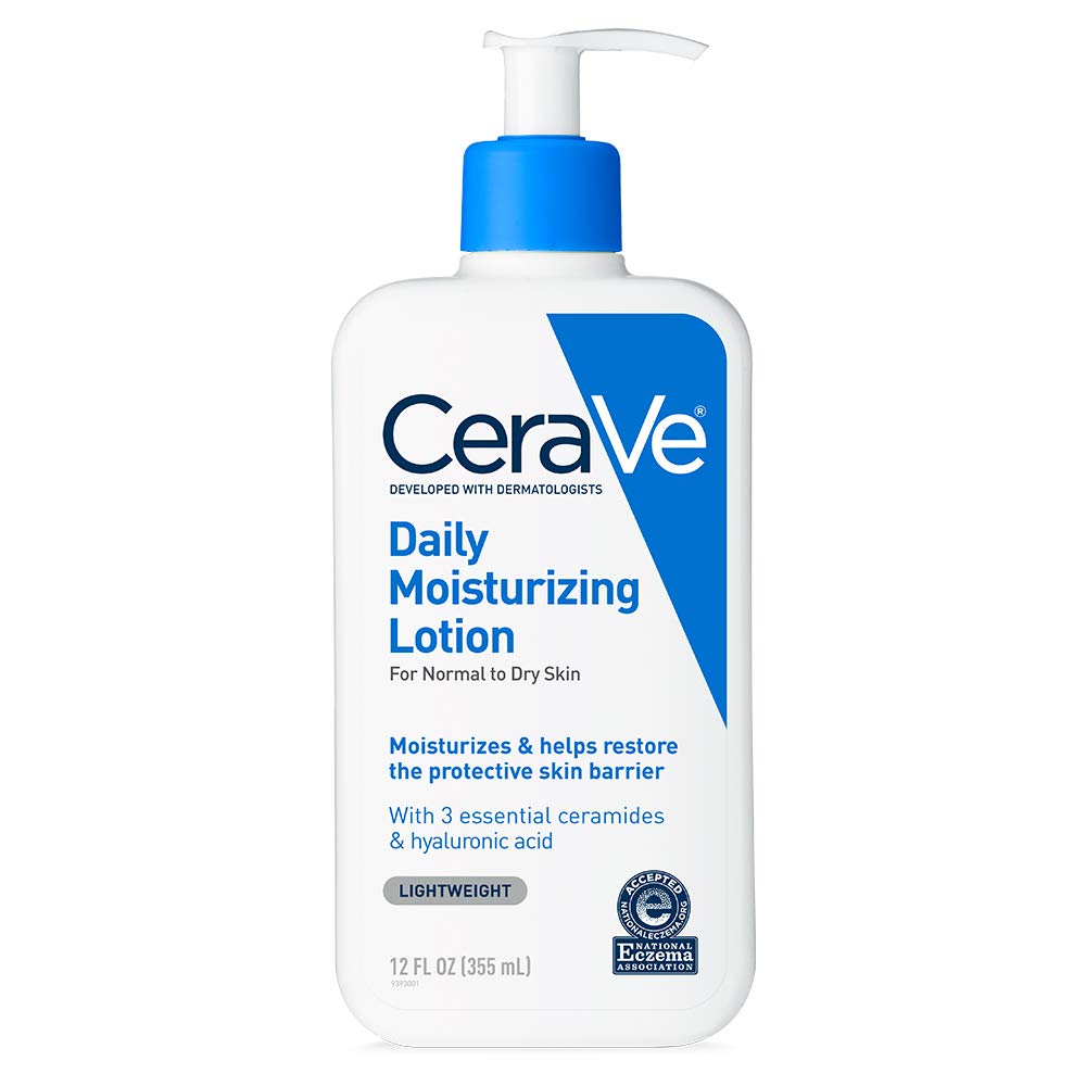 Cấp ẩm đủ cùng Cerave Moisturising Lotion giúp giảm nhanh mụn lưng