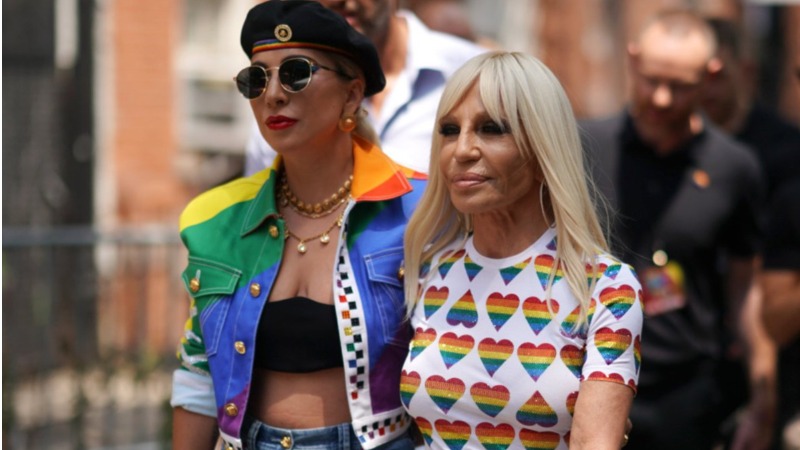 Lady Gaga và NTK Donatella Versace