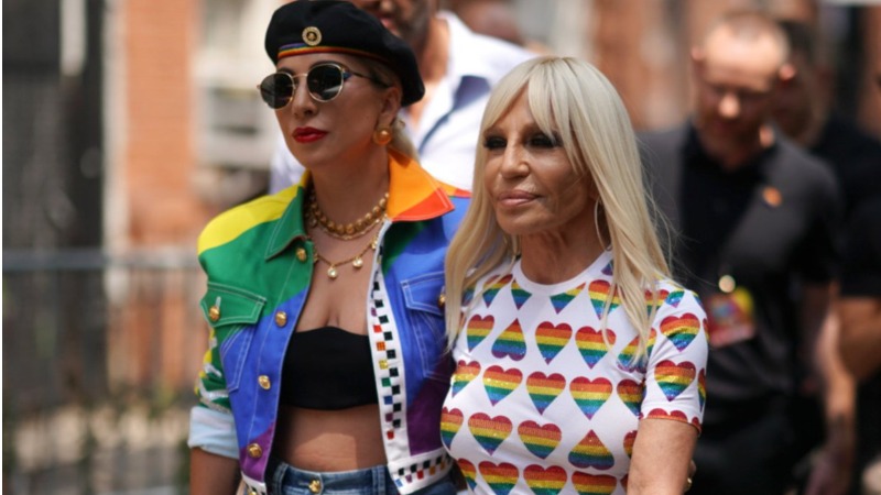 Lady Gaga và NTK Donatella Versace
