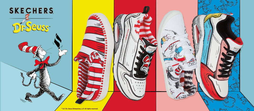 skechers x dr suess giày thể thao