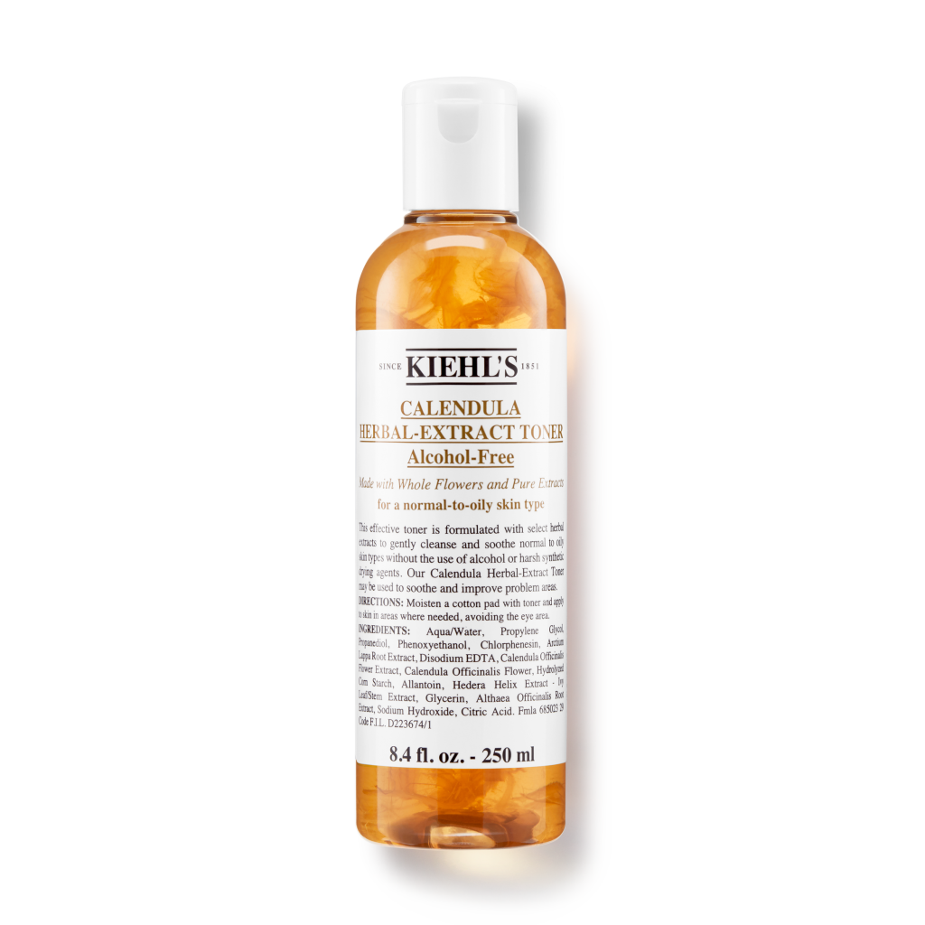 Bí quyết dưỡng da ban đêm cùng Kiehl's Calendula Herbal Extract Alcohol Free