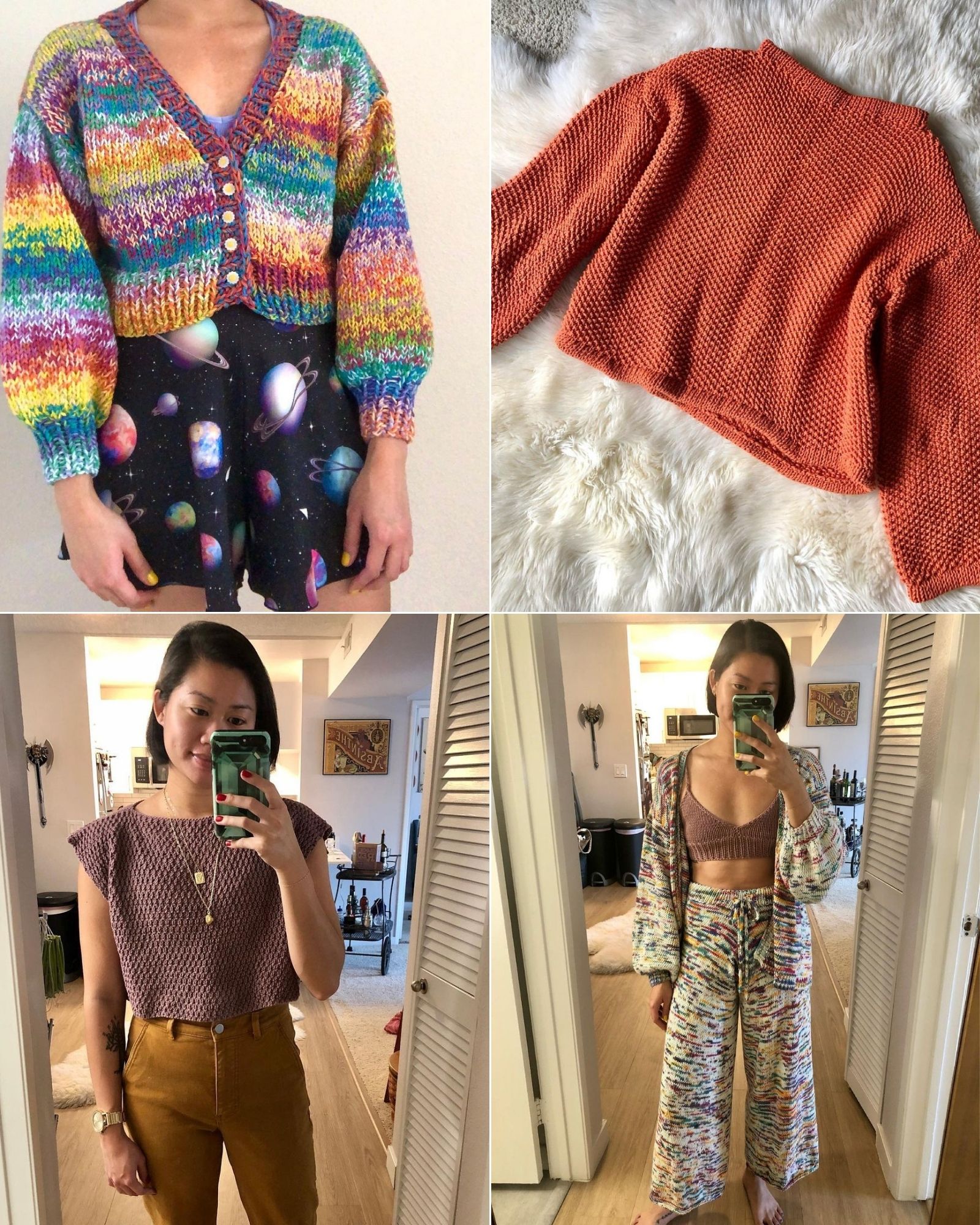 Tài khoản Instagram @venonknits truyền cảm hứng đan len