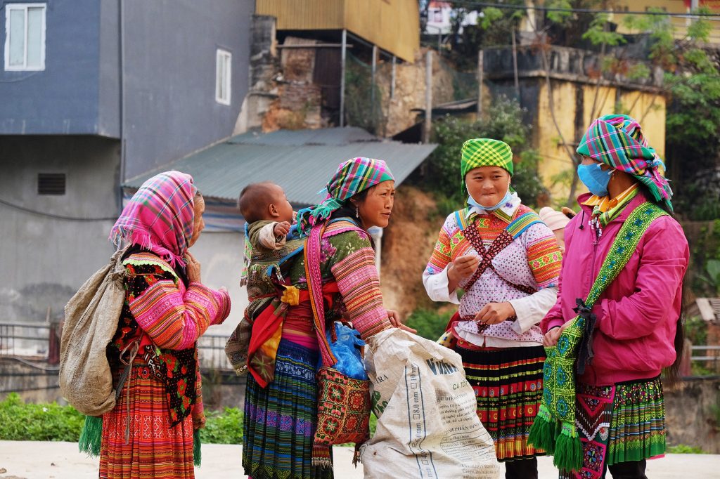 Hoàng Su Phì khung cảnh chợ