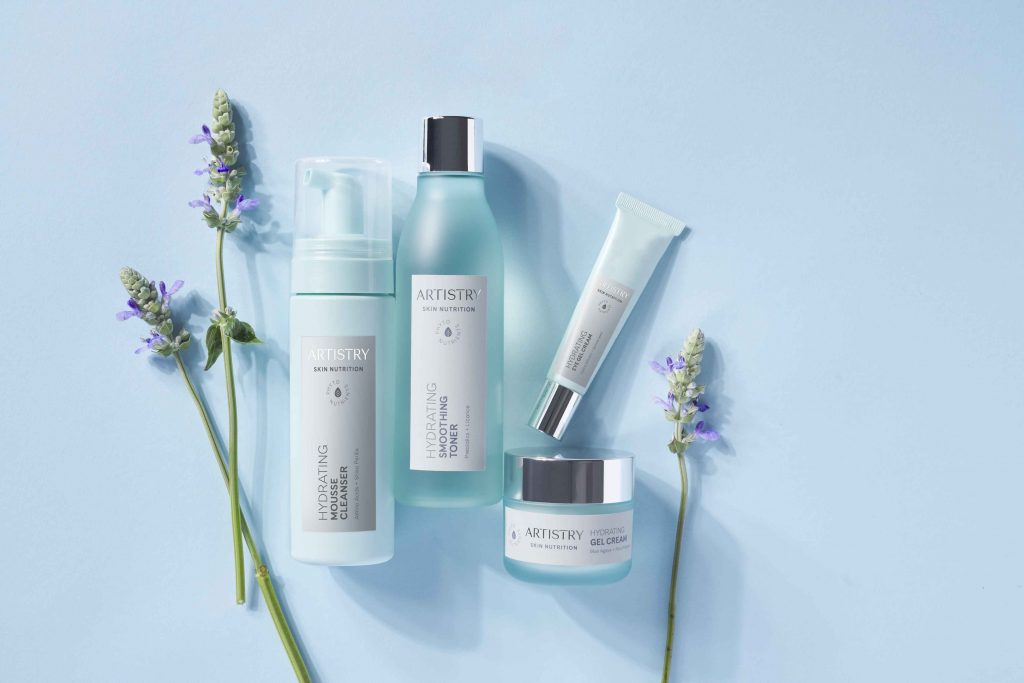 Cải thiện làn da khô với Artistry Skin Nutrition Hydrating Set 