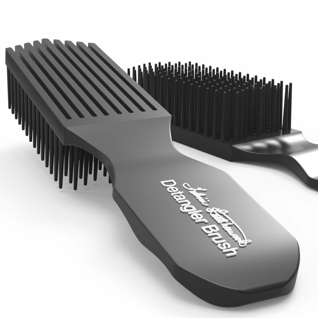 Lược chải tóc Facilia Leatherwood Detangler Brush