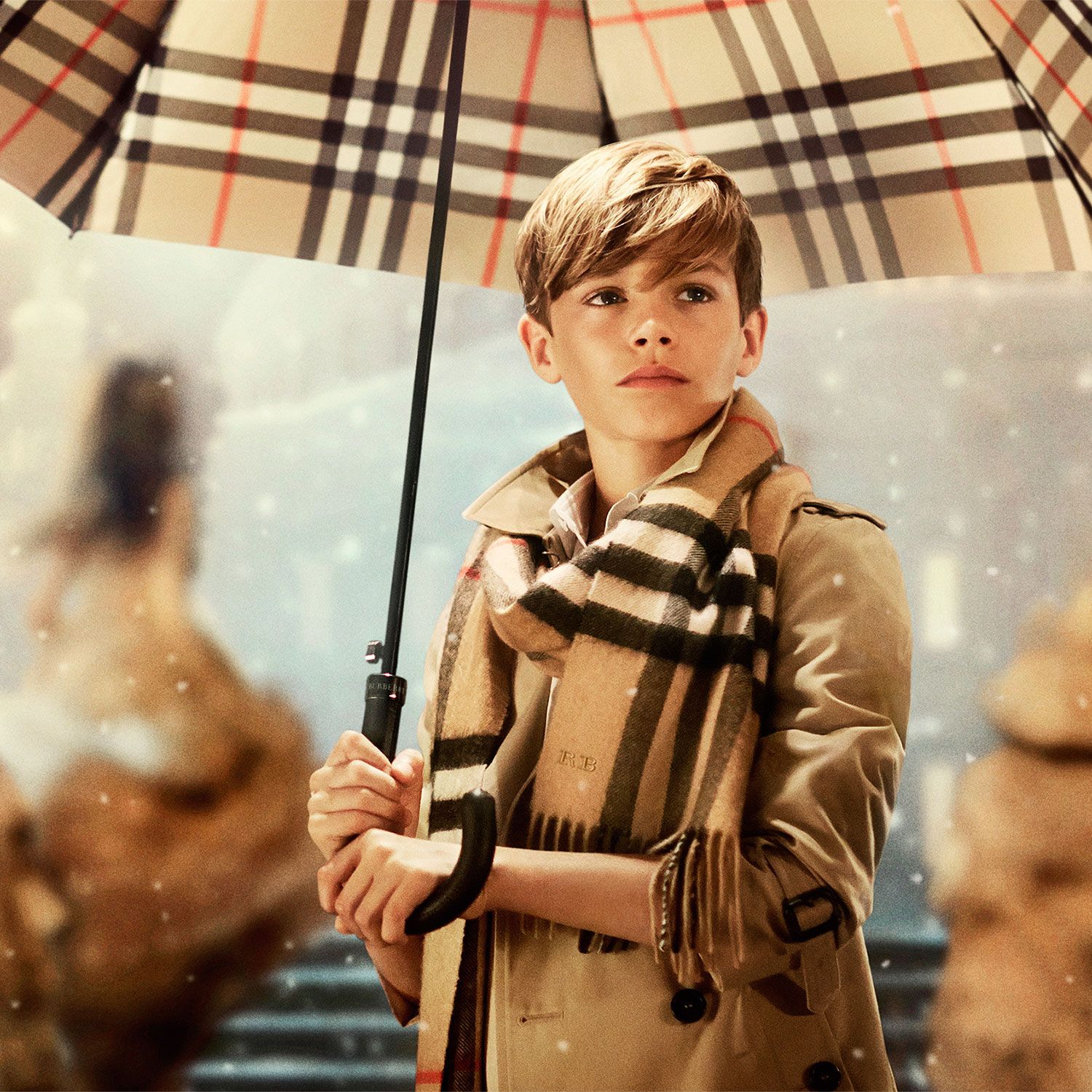 Romeo Beckham Burberry