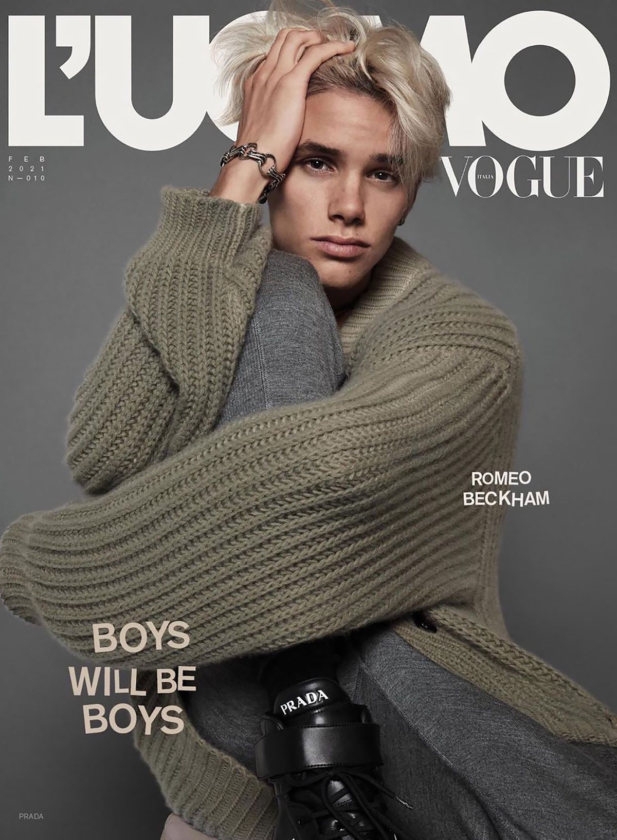 trang bìa L'Uomo Vogue