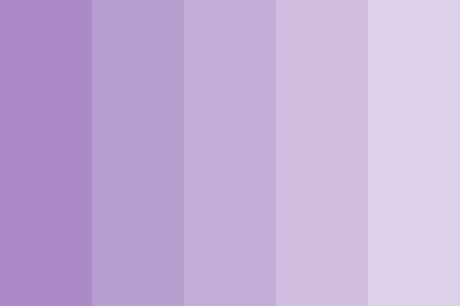 bảng màu tím lilac