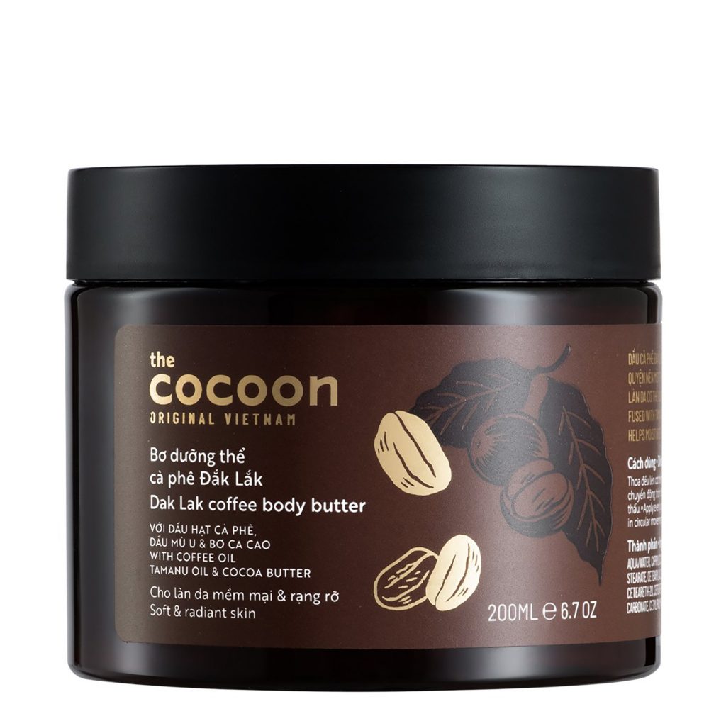 dưỡng thể sản phẩm thương hiệu Cocoon