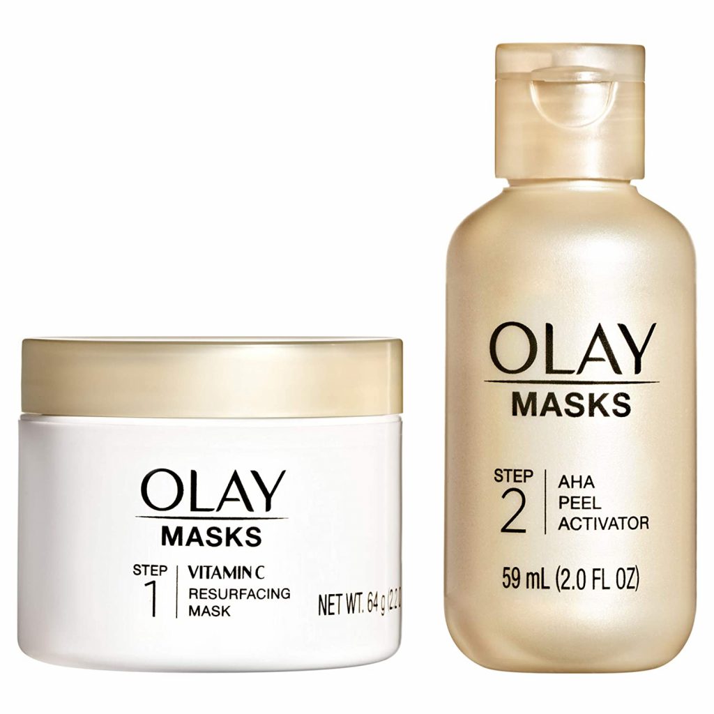 Bộ sản phẩm peel da Olay Vitamin C + AHA Resurfacing Peel Vitamin C