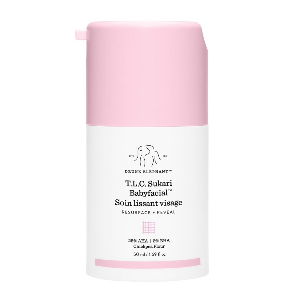 Sản phẩm peel da Drunk Elephant Sukari Babyfacial AHA BHA