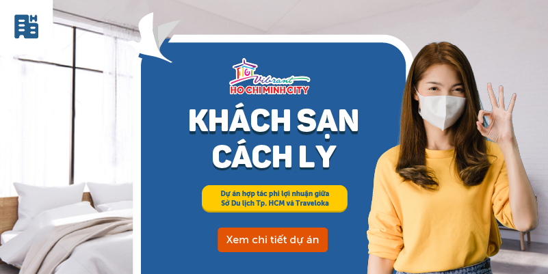 dịch vụ đặt khách sạn cách ly traveloka