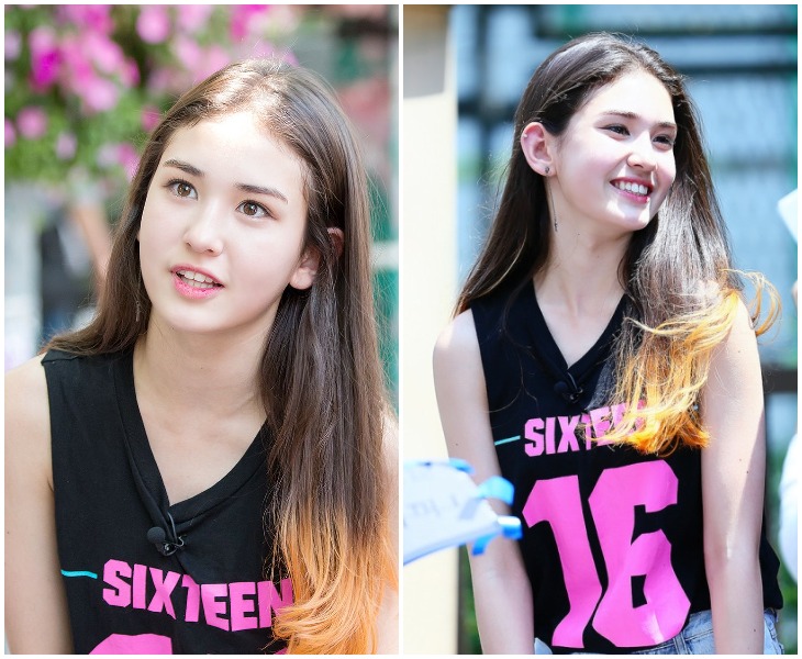 Jeon Somi khi tham dự chương trình SIXTEEN