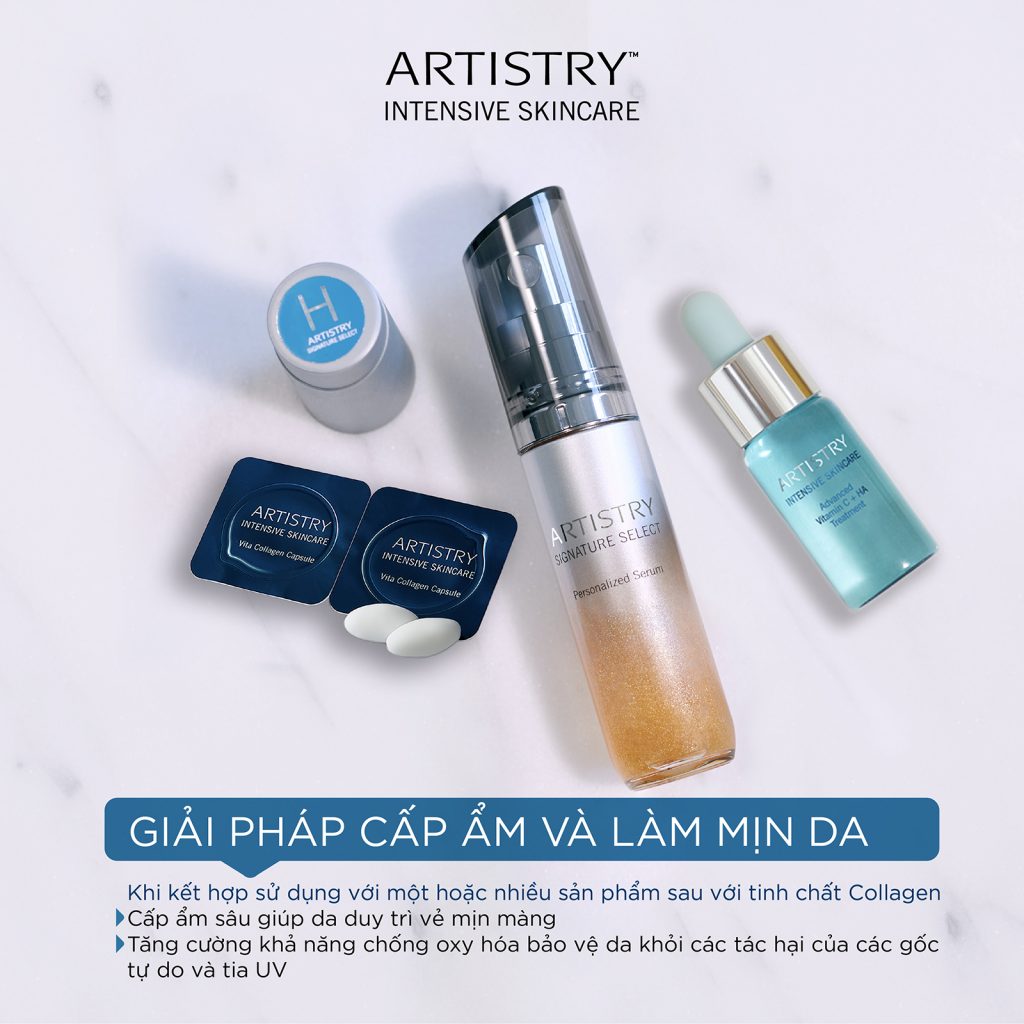 Artistry cấp ẩm và làm mịn da