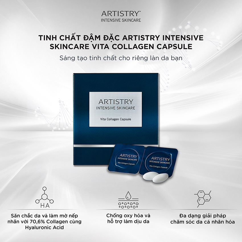 Tinh chất đậm đặc Artistry Intensive Skincare Vita Collagen Capsule