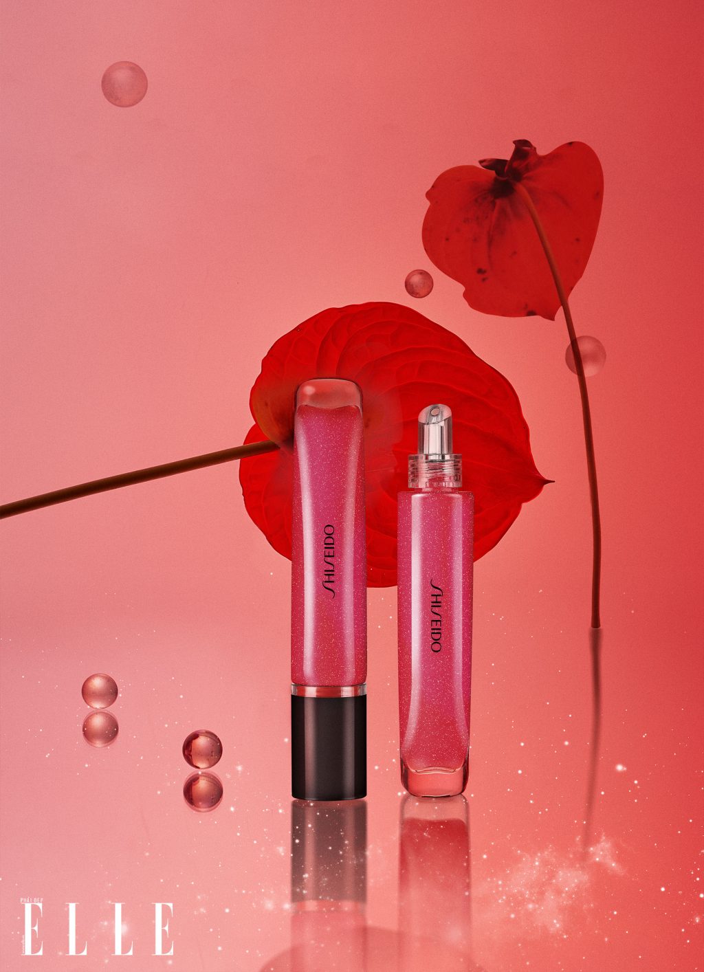 thỏi son bóng gel gloss Shiseido