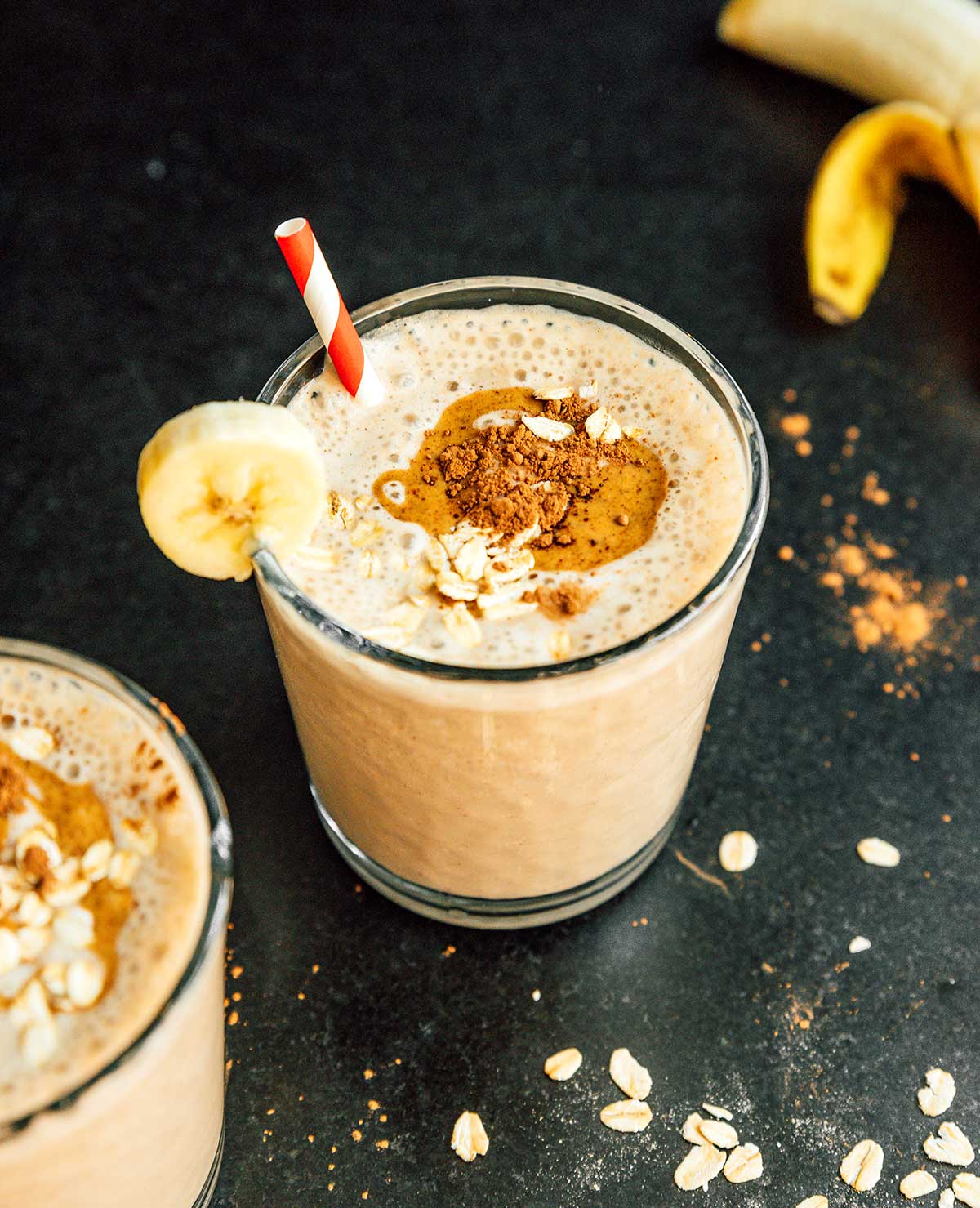 công thức pha chế banana coffee smoothie