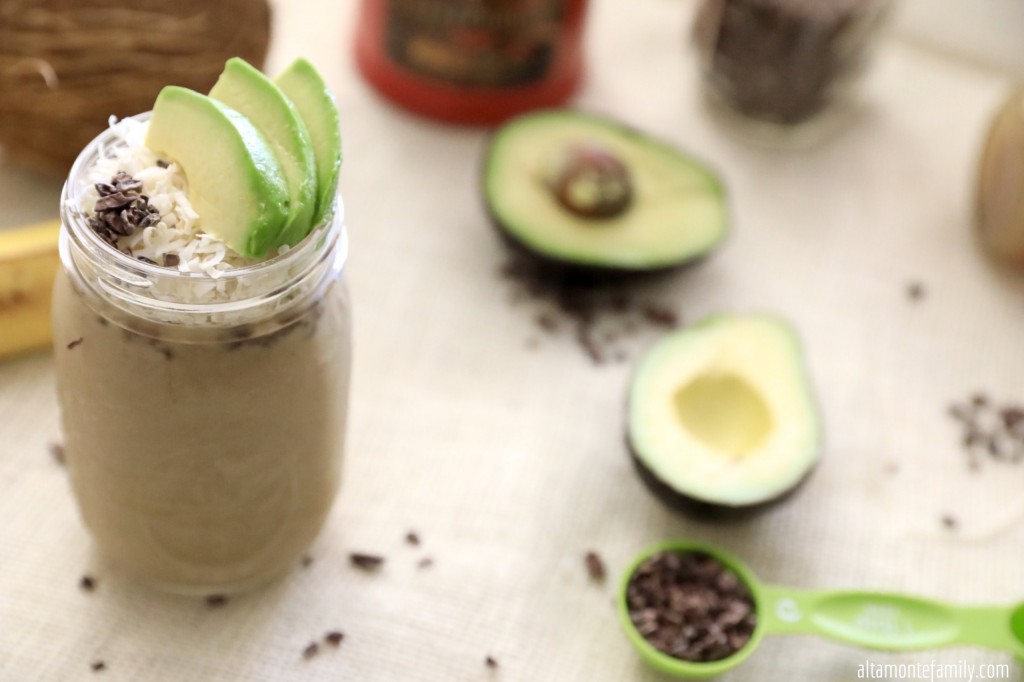 công thức pha chế coffee avocado milkshake