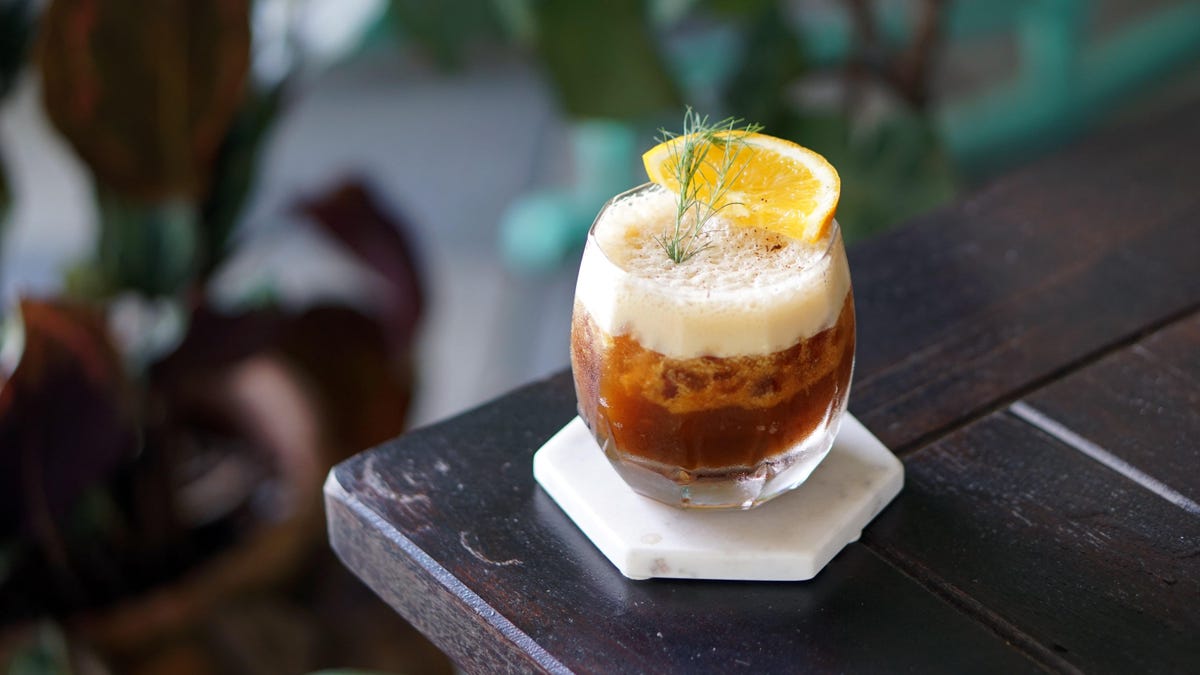 công thức pha chế iced coffee soda