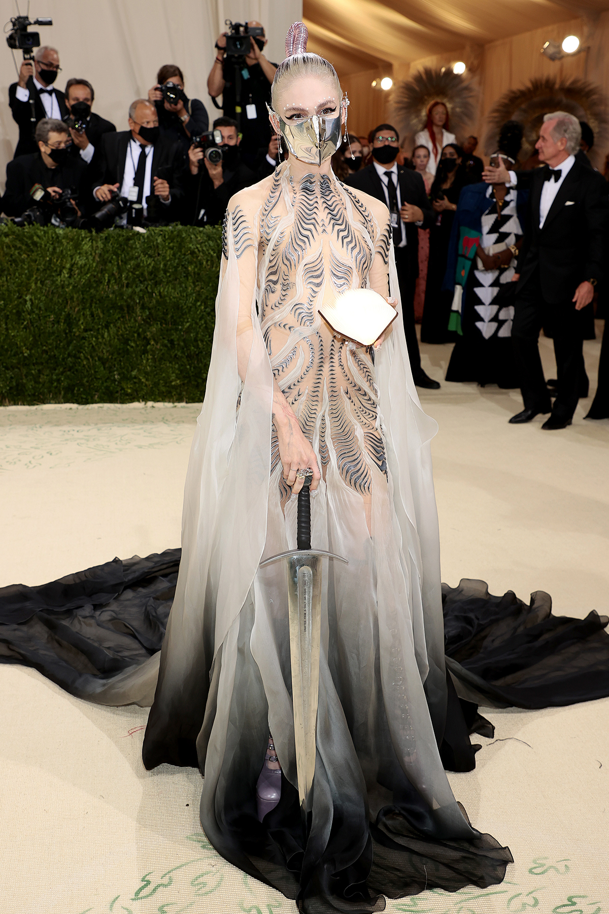 Grimes Met Gala