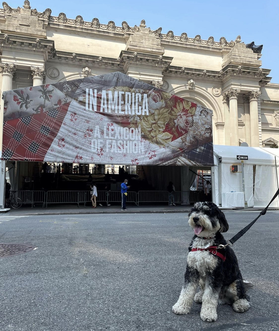 cổng vào Met Gala 2021